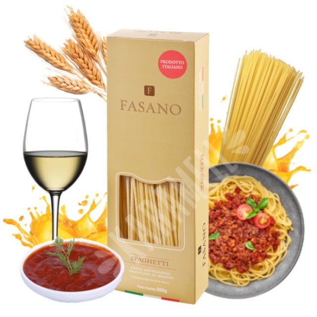 Macarrão Spaghetti ao Bronzo - Fasano - Importado Itália