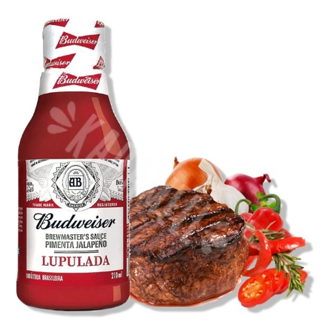 Molho de Pimenta Jalapeño Lupulada - Budweiser