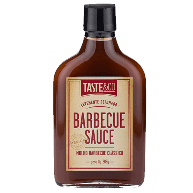 Taste&CO; - Molho Barbecue Sauce Clássico - Importado da Costa Rica