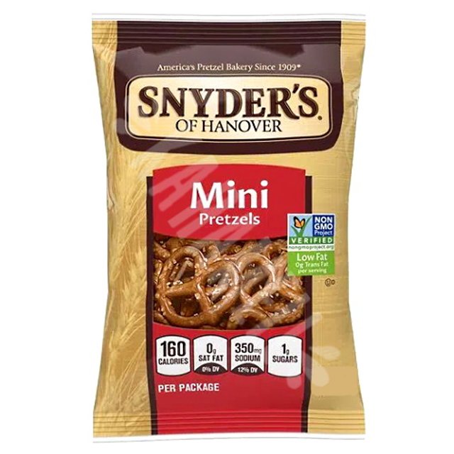 Salgadinho Mini Pretzels - Snyder's - Importado EUA