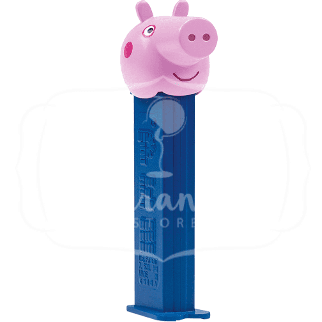 Pez Peppa Pig * George * - Pastilhas + Dispenser - Importado Hungria