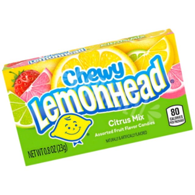Bala Chewy Citrus Mix - Lemonhead - Importado México