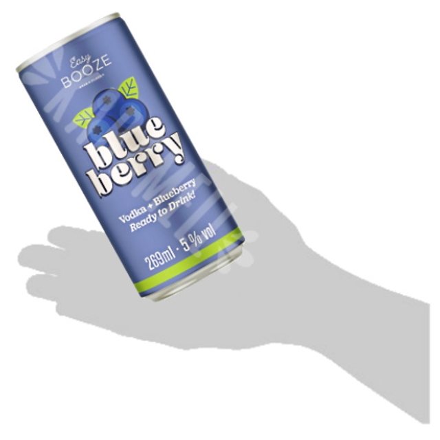 Bebida Drink Blueberry Vodca - Easy Booze