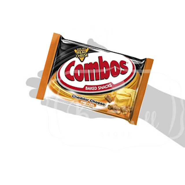 Combos Baked Snacks - Cheddar Cheese Pretzel - Importado dos Estados Unidos