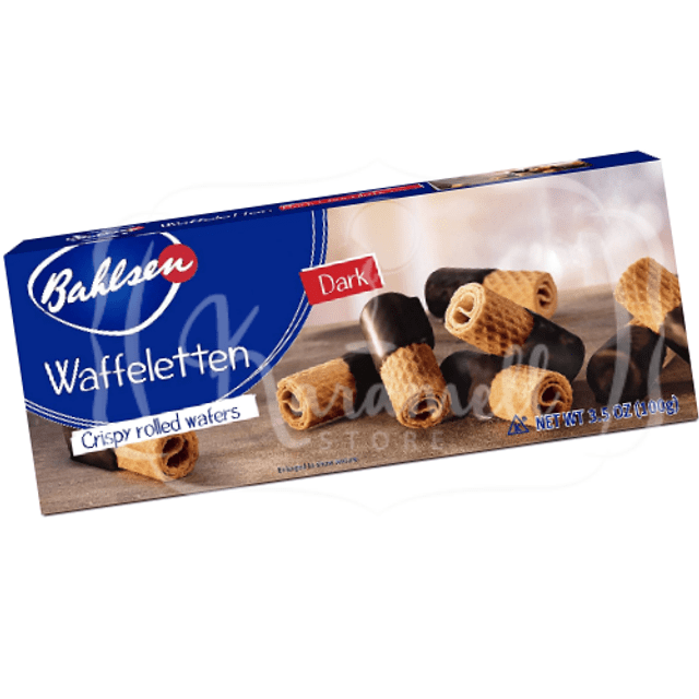 Waffeletten Crispy Dark Bahlsen - Importado da Alemanha