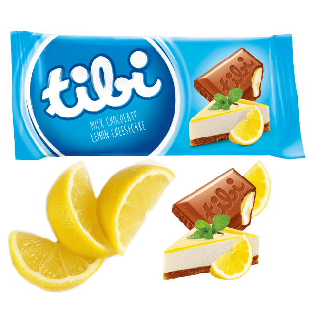 Chocolates Importados Hungria - Tibi - Cheesecake de Limão Siciliano