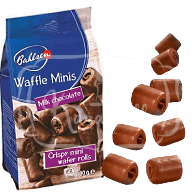 Bahlsen Waffle Minis - Biscoito & Chocolate - Importado da Alemanha