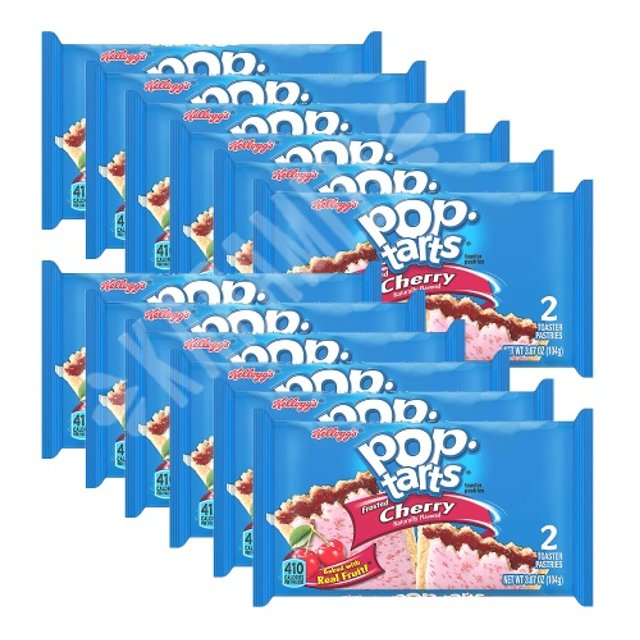 Biscoito Pop Tarts Frosted Cherry - ATACADO 12X - Importado USA