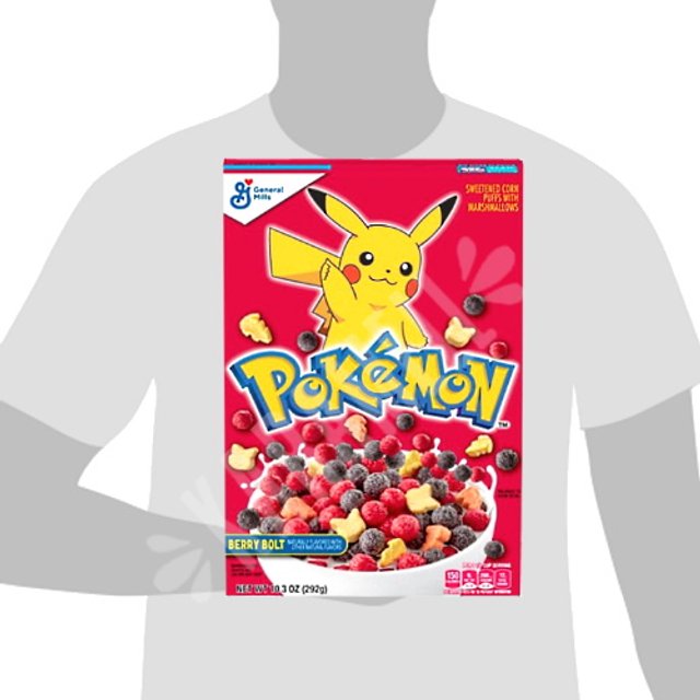 Cereal Pokémon Berry Bolt Marshmallows - General Mills - EUA