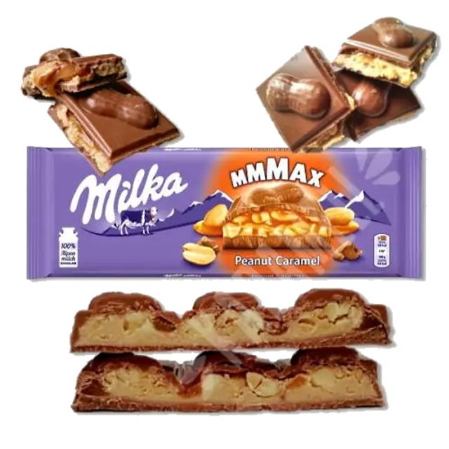Kit Box B - 4 Chocolates Milka aprox. 300g Importado - Vários Sabores