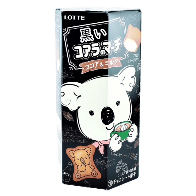 *Edição ULTRA Limitada* - DARK WORLD Edition - Biscoitos Koala's March Cocoa And Milk Cream - Importado da Coreia