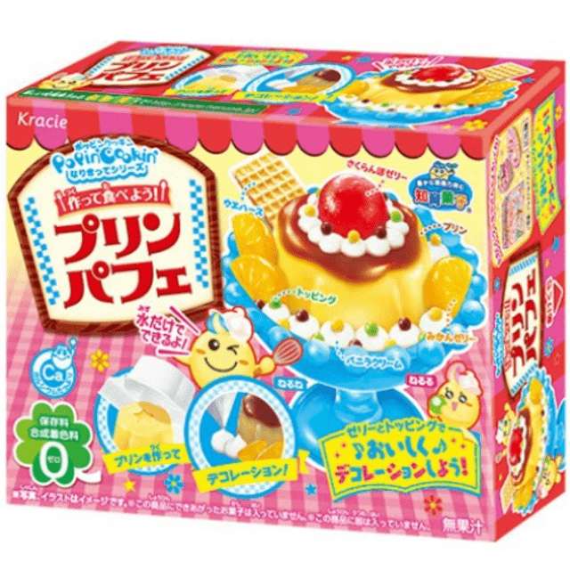 Doces do Japão no Brasil - DIY Kracie Popin Cookin - Kit Pudim