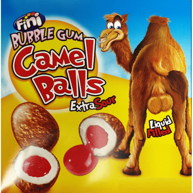 Fini - 10 Chicletes Camel Balls - Bolas de Camelo | Karamell Store