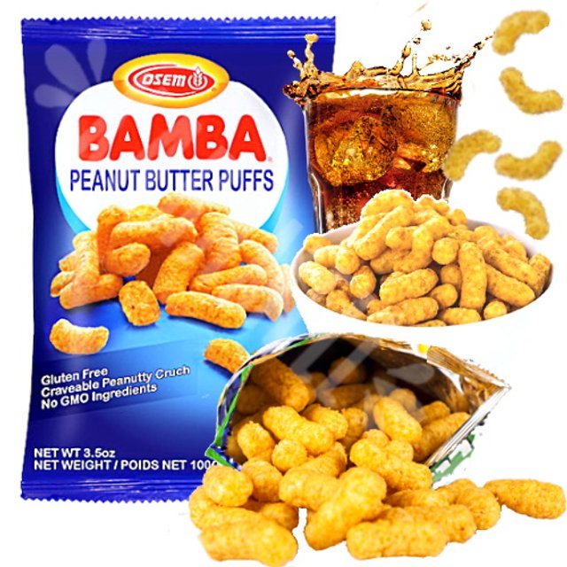 Salgadinho Bamba Peanut Butter Puffs Snacks Osem - Israel