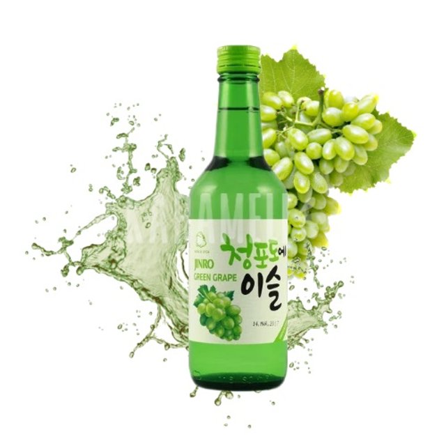 Jinro Chamisul - Green Grape - Importado da Coréia