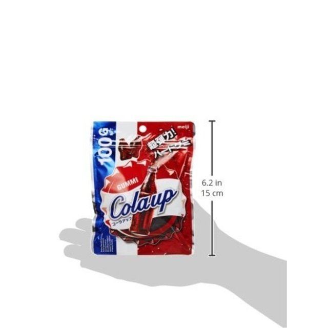 Doces do Japão - Meiji - Balas Gummy Sabor Coca Cola