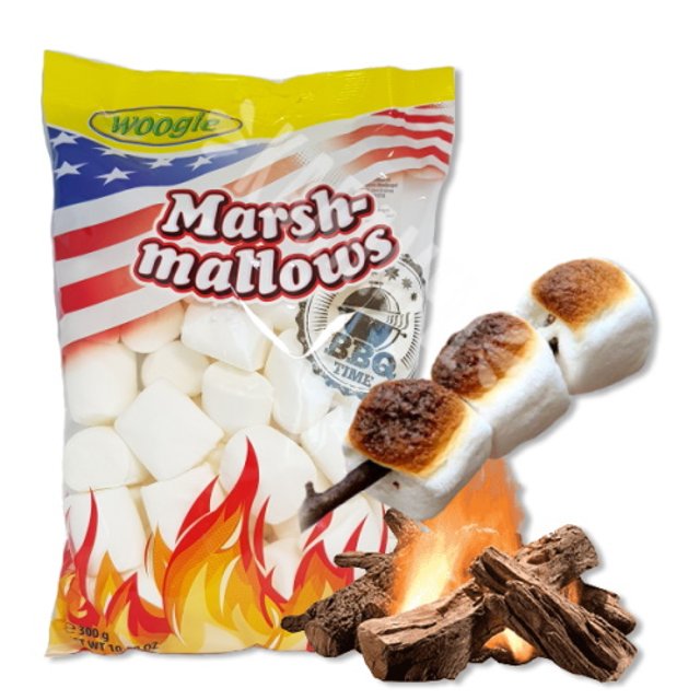 Marshmallows BBQ Time - Woogie - Importado Áustria
