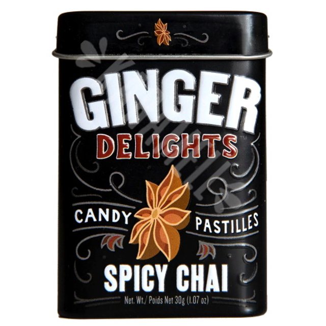 Balas Ginger Delights Spicy Chai - Big Sky - Importado Canadá