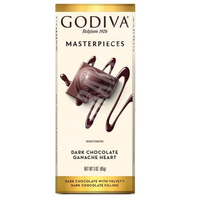 Godiva Masterpieces Dark Chocolate Ganache Heart - Importado EUA