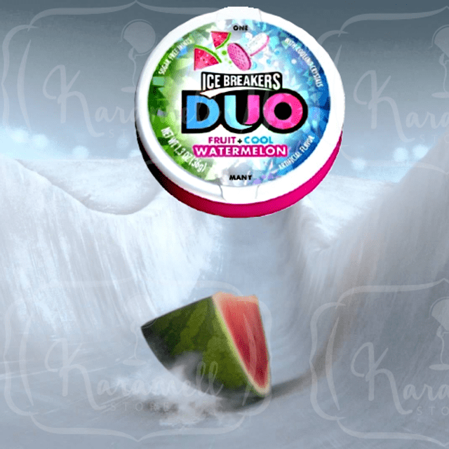 Ice Breakers Watermelon Sugar Free Mints Melancia Karamell Store