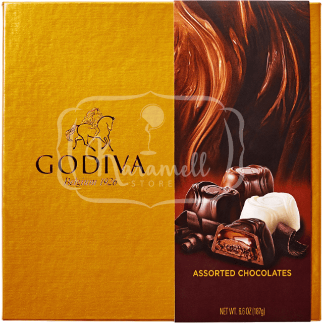 Godiva Assorted Belgium Chocolates - Gift Box - Importado dos EUA