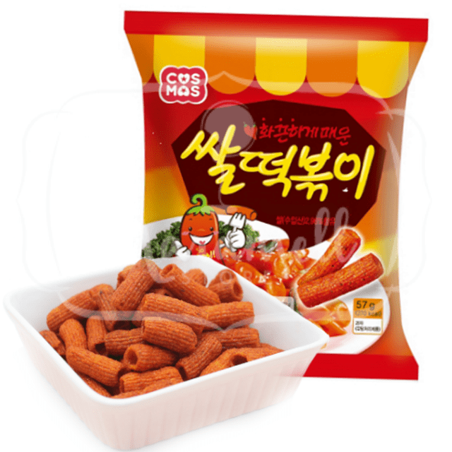 Salgadinho Agridoce Picante Cosmos Sweet Hot - Importado da Coréia