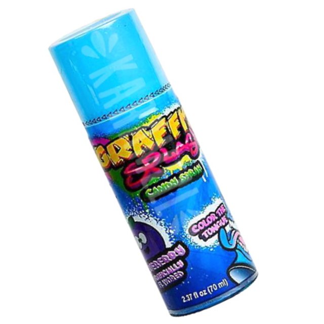Bala Líquida Graffiti Splash Candy Spray Sabor Blueberry - Importado