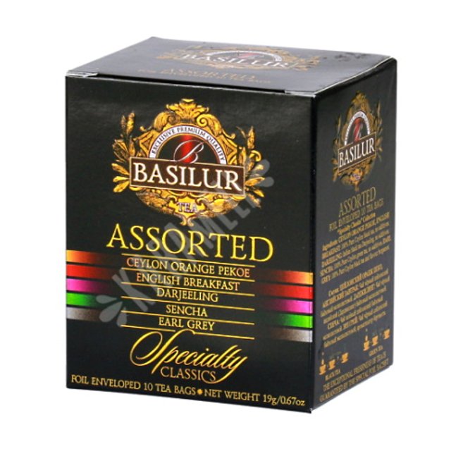 Chá Basilur - Specialty Classics Assorted - Importado Sri Lanka