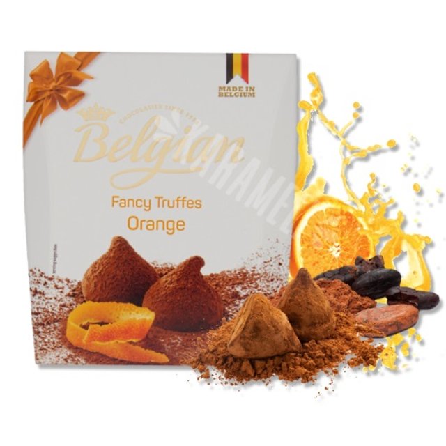 Chocolate Truffes Orange 200g - Belgian - Importado Bélgica