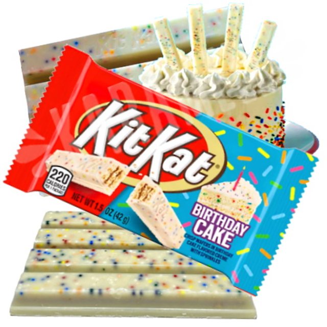 Wafer Kit Kat Birthday Cake - Hershey - Importado EUA