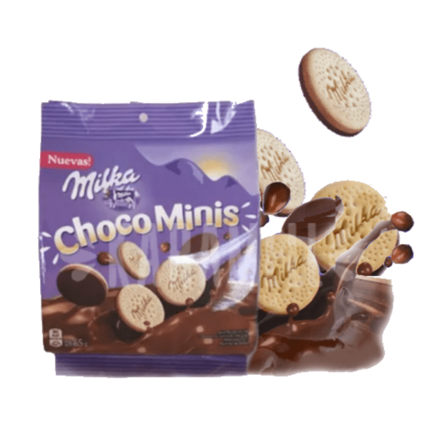 Biscoito Milka Choco Minis - Importado da Argentina