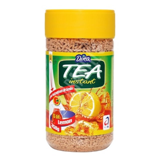 Dina Tea Lemon - Chá Instantâneo Limão - Importado Republica Tcheca