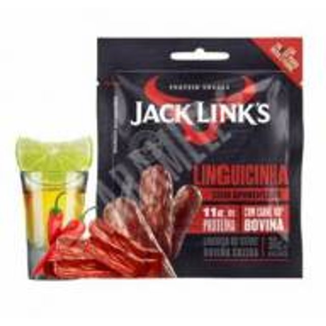 Snacks Liinguicinha Bovina Jack Link's - ATACADO 16x - Sabor Apiimentado