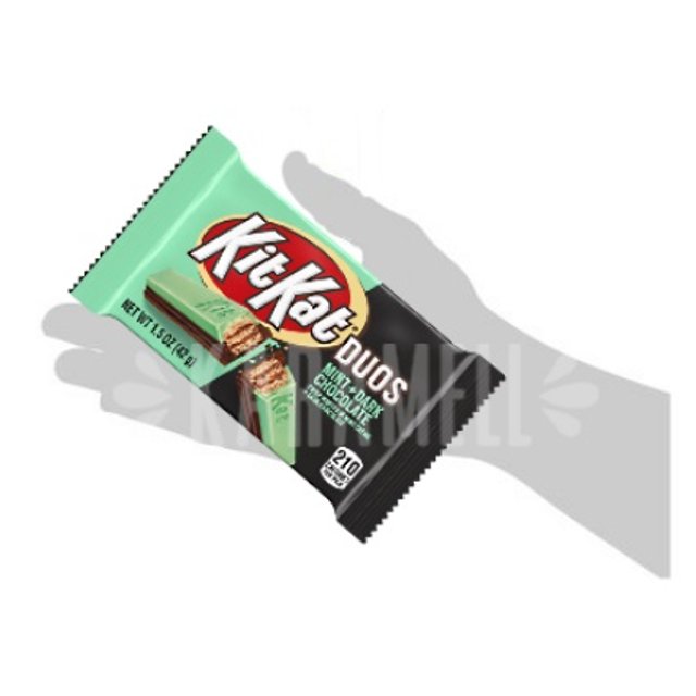 Kit Kat Duos - Mint & Dark Chocolate - Importado Suíça