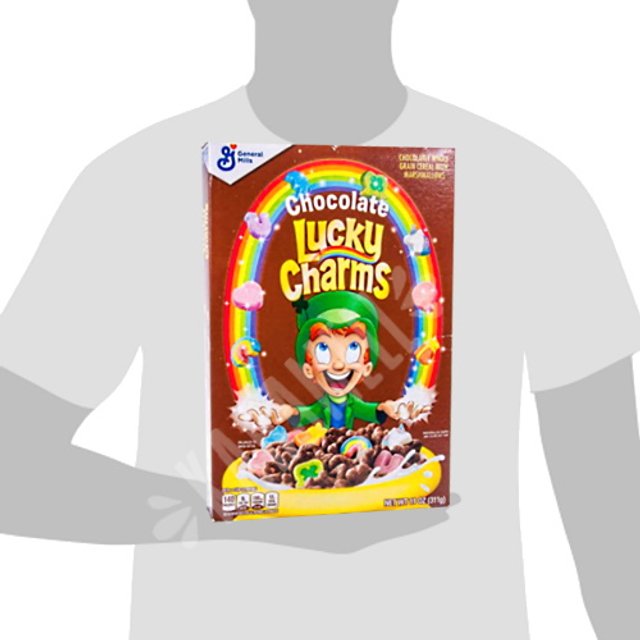 Cereal Lucky Charms Chocolate & Marshmallows - General Mills - EUA