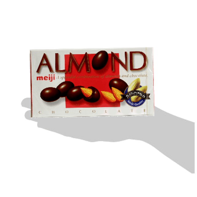 Meiji Almond Chocolate PREMIUM - Chocolate Recheado Amêndoa - Importado Japão