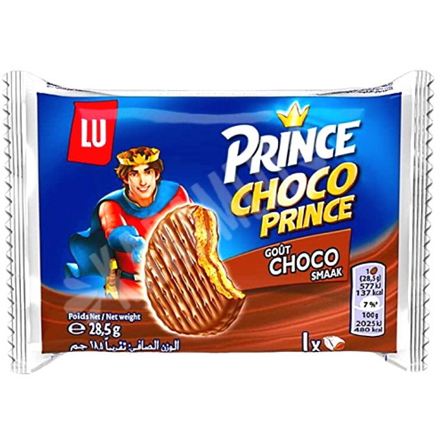 Choco Prince Biscoito Amanteigado Cobertura Chocolate - Polônia
