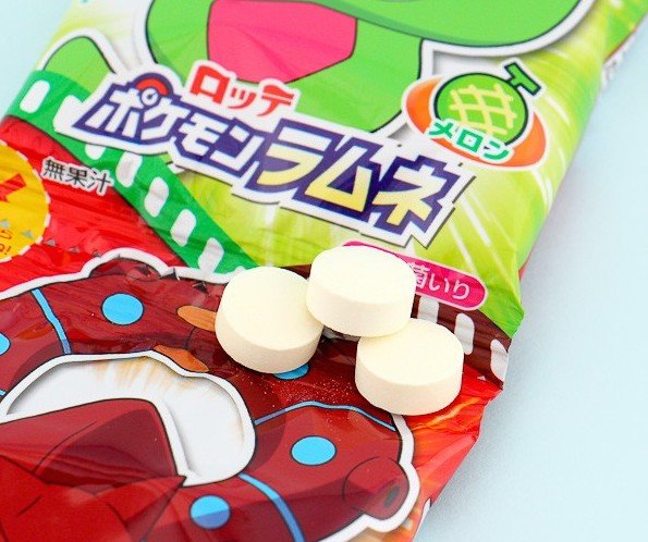 Doces do Japão - Pokemon Soda Candy - Lotte