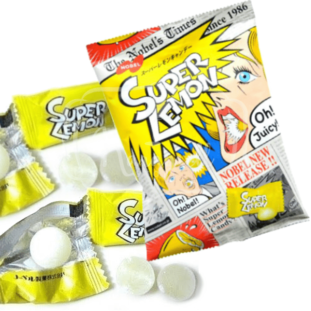 Doces Importados do Japão - Balas Super Lemon - Mais Azedas do Mundo!