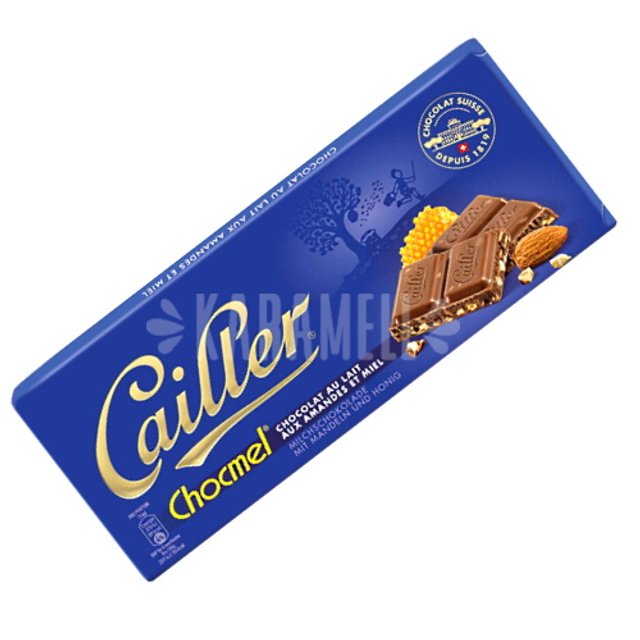  Chocolate Cailler ChocMel Amandes Et Miel - Importado Suiça
