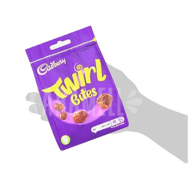 Twirl Bites - Bombons de Chocolate Trufado Cadbury - Inglaterra