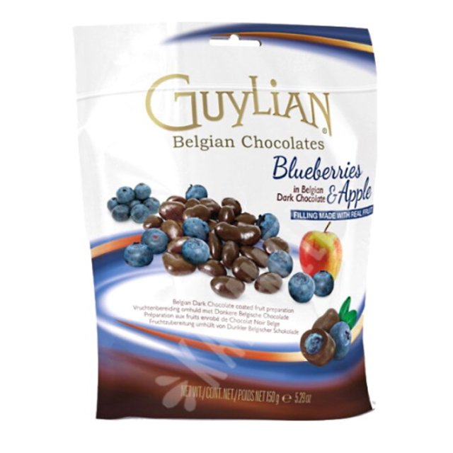 Belgian Dark Chocolate Blueberry & Apple - Guylian - Importado Bélgica