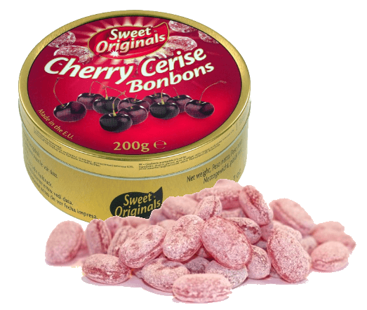 Sweet Originals - Cherry Cerise Bonbons Bala Cereja Importado