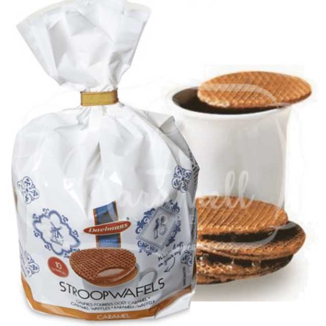 Stroopwafels Daelmans - Caramelo & Mel - Importado da Holanda