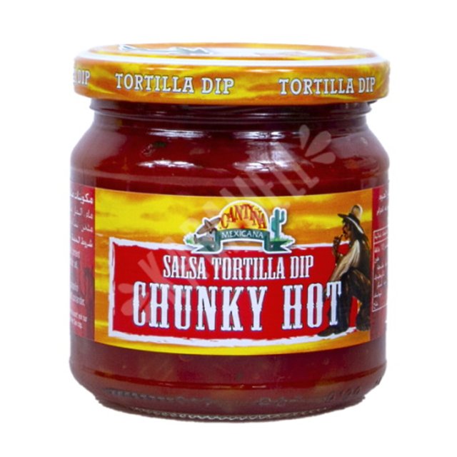 Molho Salsa Tortilla Dip Chunky Hot - Cantina Mexicana - Holanda