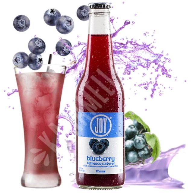 Refresco Natural Premium Suco Blueberry - Joy
