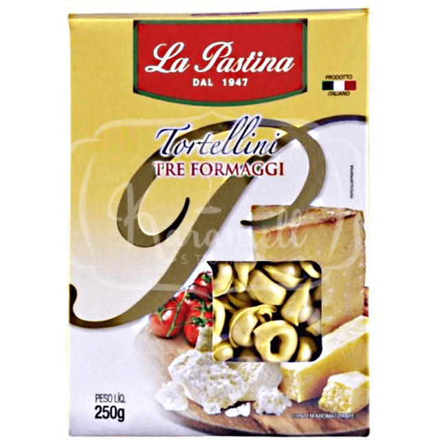 Tortellini Tre Formaggi - Três queijos - La Pastina - Itália