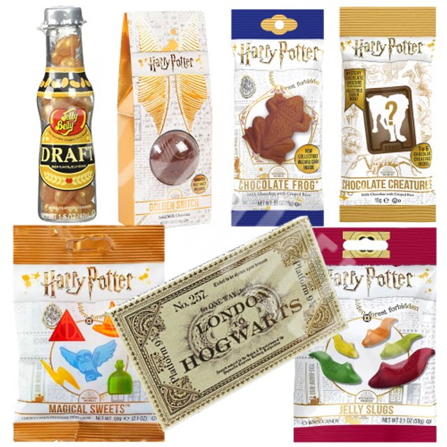 Harry Potter Brasão Casa Ravenclaw - Jelly Belly - Importado EUA