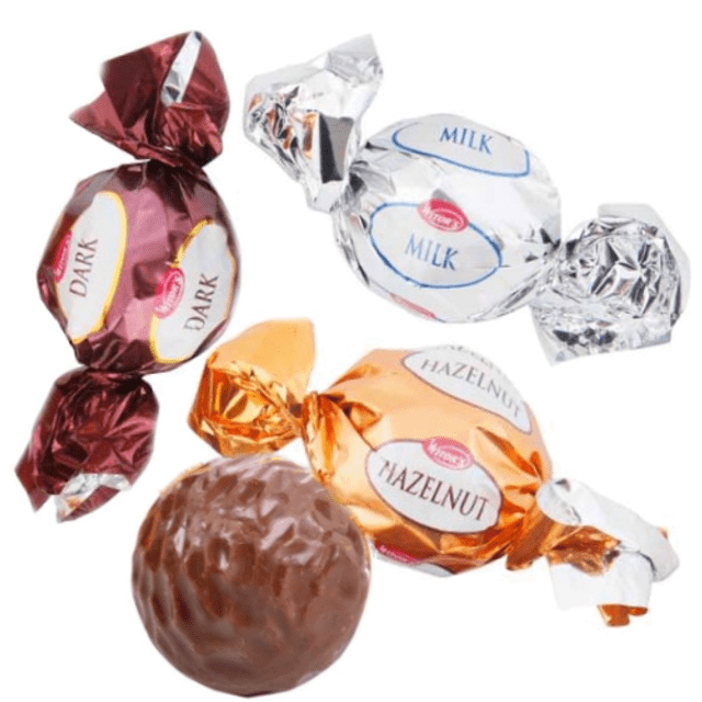 Witor´s Selection Assorted Chocolate - Garrafa GIGANTE com Bombons - Importado da Itália