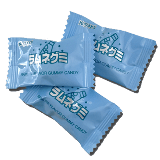 Doces Importados do Japão - Kasugai Ramune Flavor Gummy Candy